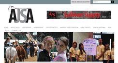 Desktop Screenshot of juniorshorthorn.com
